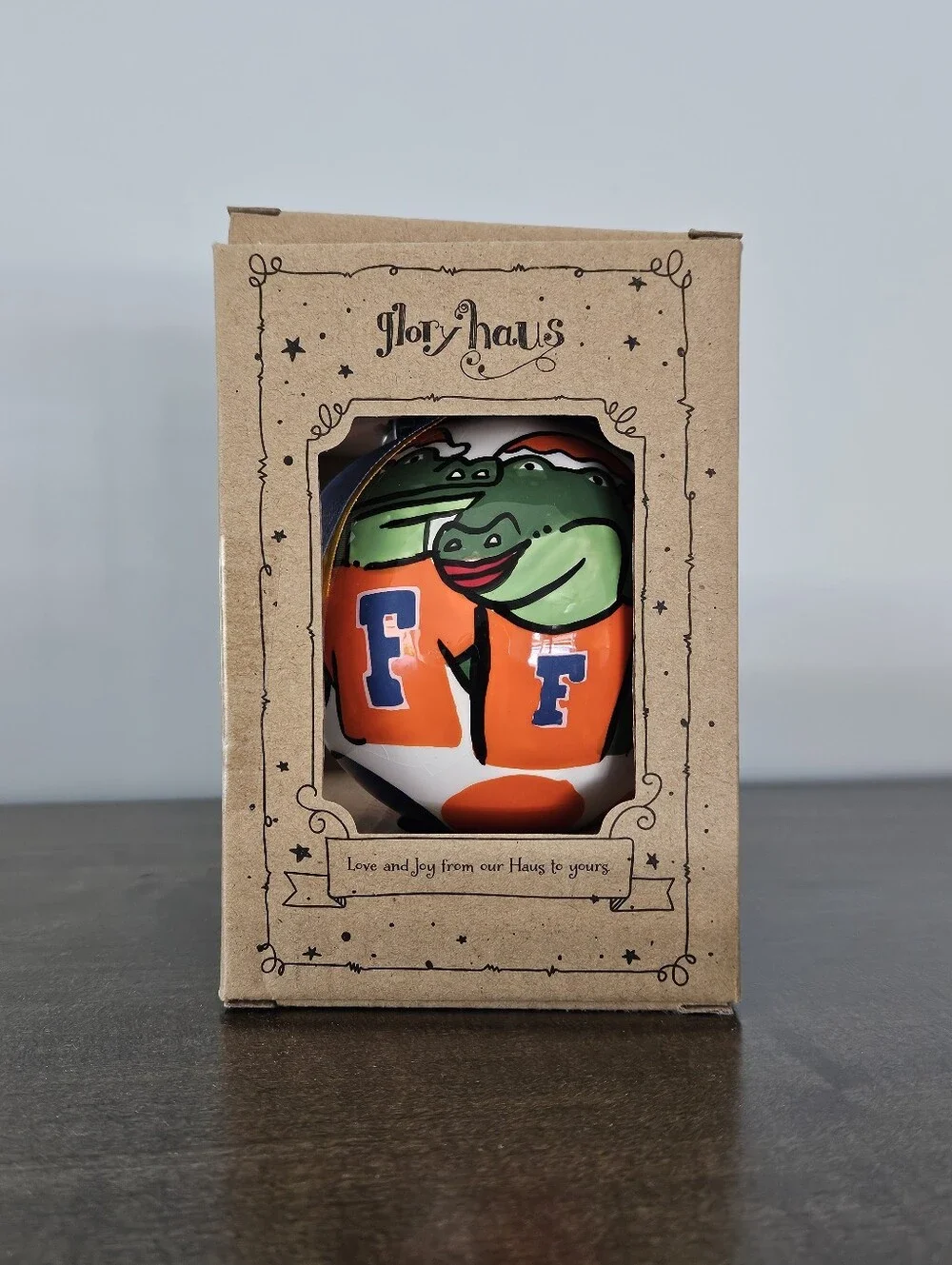 Glory Haus UF Gators Ceramic Ornament